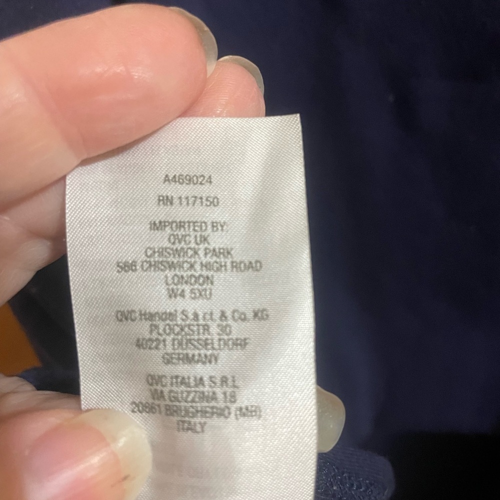 Belle Kim Gravel XL Navy T-Shirt - Picture 6 of 6